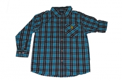 Košeľa PLAID a Tričko CREW NECK